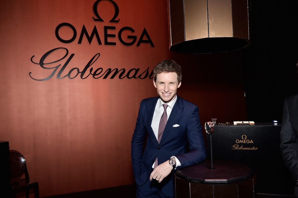 LOS ANGELES, CA - MARCH 01:  Actor Eddie Redmayne attends the launch of the Globemaster, the worlds first master chronometer, hosted by OMEGA and brand ambassador Eddie Redmayne at Mack Sennett Studios on March 1, 2016 in Los Angeles, California.  (Photo by Stefanie Keenan/Getty Images for OMEGA)