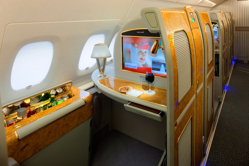 The Emirates Group / Flugzeugsitze / Emirates A380 First Class Private Suite A