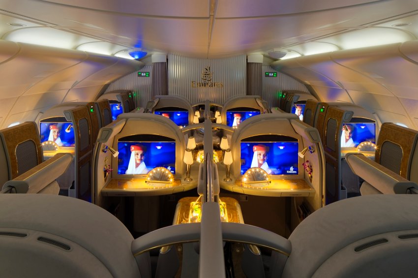 The Emirates Group / Flugzeugsitze / Emirates A380 First Class Private Suite
