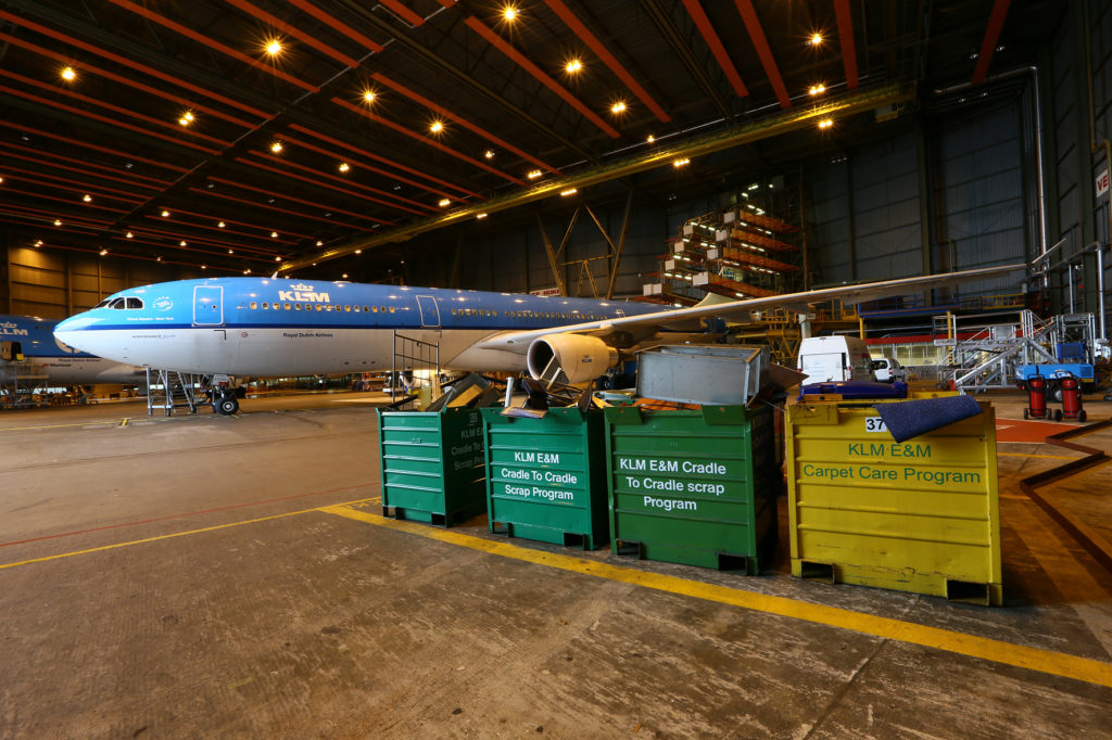 KLM segregacja smieci