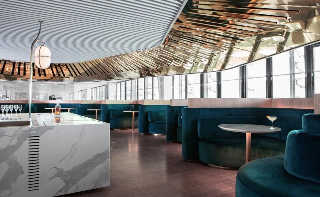 Salon Air France Bar Le Balcon