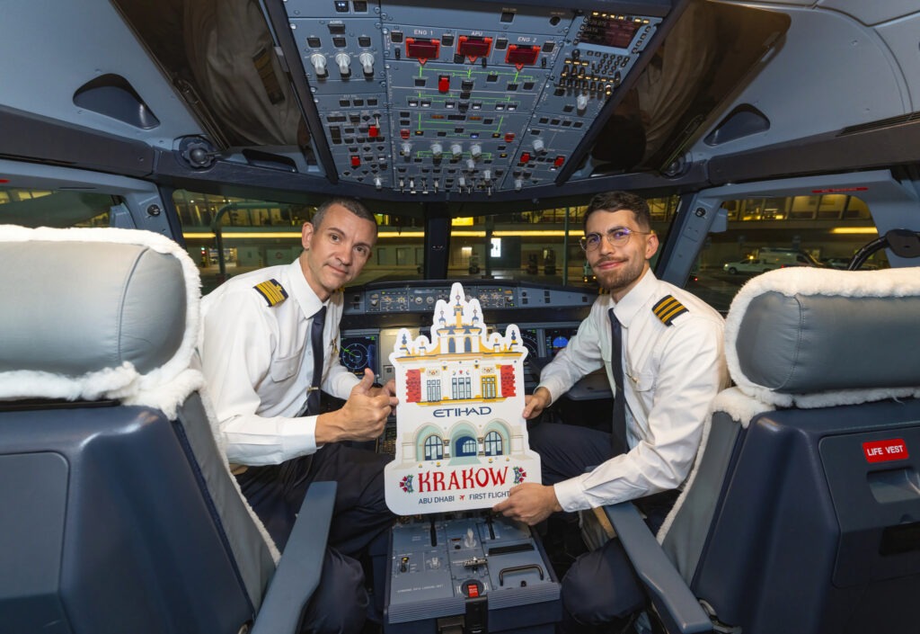Etihad Airways inauguruje połączenie do Krakowa, najnowszej destynacji w swojej polskiej sieci